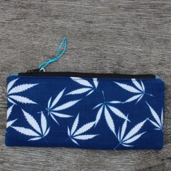 zipová taštička Blue Cannabis NO1