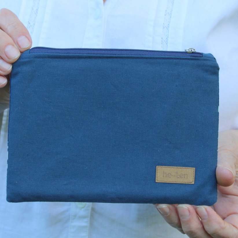 zipová taštička Blue louka NO10