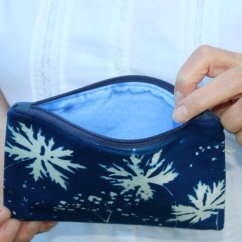 zipová taštička Blue louka NO11