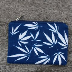 zipová taštička Blue Cannabis NO3