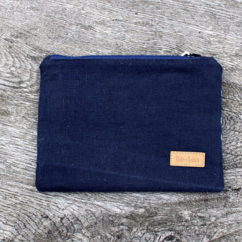 zipová taštička Blue louka NO8