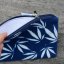 zipová taštička Blue Cannabis NO3