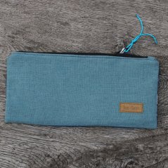 zipová taštička Blue Cannabis NO1