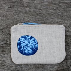 zipová taštička Blue v kruhu NO2